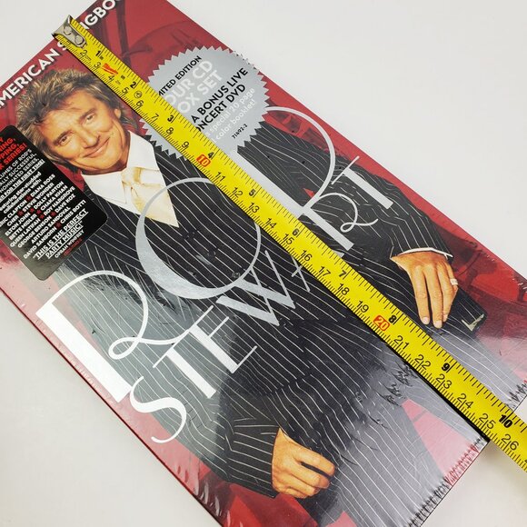 Rod Stewart Great American Songbook 4-Disc CD Box Set DVD 2005 Sealed - Picture 9 of 9